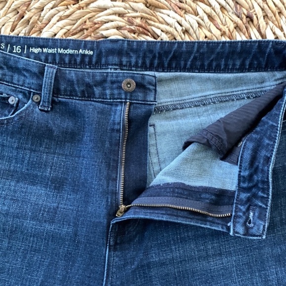 Talbots Flawless High Waist Modern Ankle Jean - Picture 8 of 11